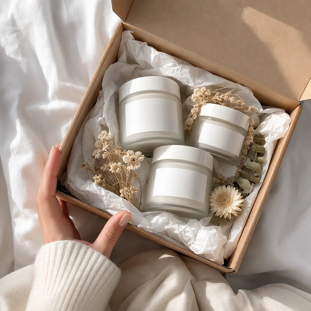 UGC unboxing of a skincare subscription box, made with GPT Image 2